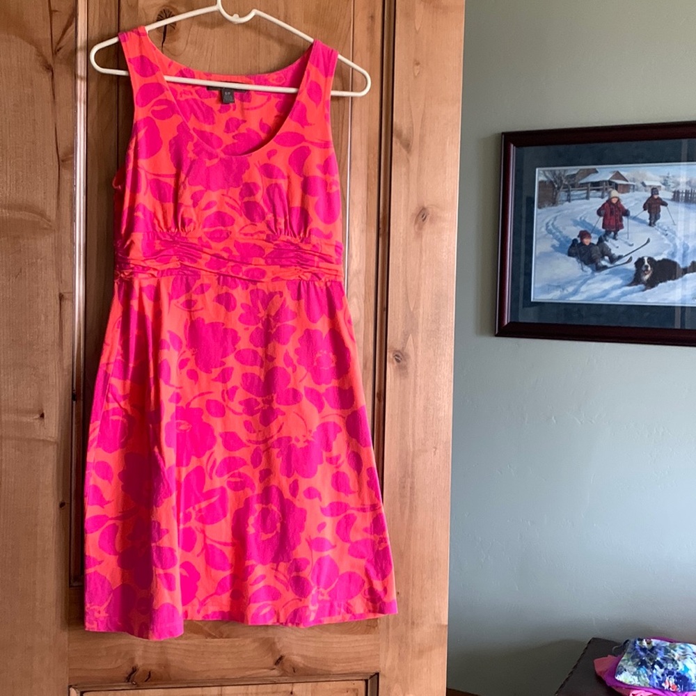 Tommy Bahama size small tropical print dress